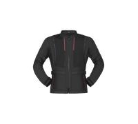 Richa Monaco Mesh WP Veste textile de moto imperméable, noir-rouge, taille 3XL pour homme