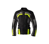 RST Alpha 5 Veste textile de moto, noir-gris-jaune, taille 5XL
