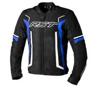 Veste de moto textile RST Pilot Evo pour homme - noir/bleu/blanc