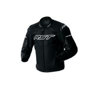 RST Tractech Evo D3O Veste textile moto imperméable, noir-blanc, taille 50 pour homme