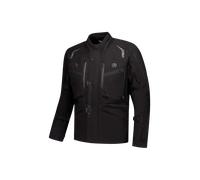 Rusty Stitches Kane, veste textile imperméable S Noir Noir