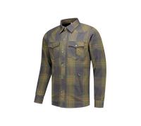 Rusty Stitches Neil V2, chemise/veste textile L Bleu Foncé/Olive Bleu Foncé/Olive