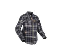 Segura Traffic Chemise de moto, blanc-bleu, taille XL pour homme