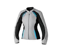 RST Ava imperméable à l’eau pour dames moto Veste textile, gris-bleu, taille 2XL pour femmes