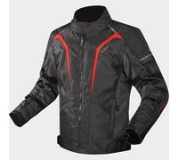 Veste Moto Touring Imperméable SEPANG LS2 Noir,Rouge