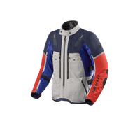 Veste MotoREV'IT! Sand 5 H2O Argent/BleuL Argent,Bleu
