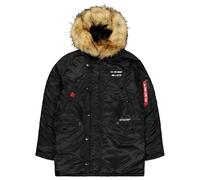 Alpha Industries N-3B Airborne Vestes d'hiver pour homme Taille M - Noir