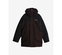 Veste Napapijri Epoch Solid marron foncé noir - XS
