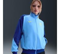 Veste nationale de football Nike Dri-FIT FC Barcelona Strike Fourth pour femme University Blue/Gym Blue/Opti Yellow XL (FR 50-52)