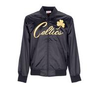 Veste NBA Big Face 4.0 Satin pour hommes Hardwood Classics Boscel Noir/couleurs originales de l'equipe BLACK/ORIGINAL TEAM COLORS XL