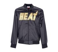 Veste NBA Big Face 4.0 Satin pour hommes Hardwood Classics Miahea BLACK/ORIGINAL TEAM COLORS M