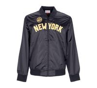 Veste NBA Big Face 4.0 Satin pour hommes Hardwood Classics Neykni Noir/couleurs originales de l'equipe BLACK/ORIGINAL TEAM COLORS L