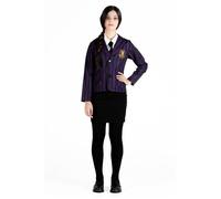 Veste Nevermore Academy uniforme scolaire costume déguisement garçon fille officiel Mercredi Addams (Taille 10-12 ans) 10-12 ans