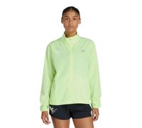 Veste New Balance Marathon de Valence Sport Essentials Vert Jaune Femme, Taille M
