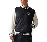 Veste - NEW ERA - College Bomber Chicago Bulls - Coupe régulière - 100% polyester - Noir M