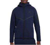 Sweat à capuche et zip Windrunner Nike Tech pour homme Obsidian/Noir S