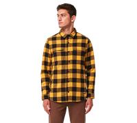 §Veste Oakley Bear Cozy Jaune Ambré-Carreaux Noirs§