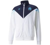 Veste OM Iconic Blanc/Bleu 100 % Polyester recyclé M