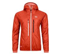Veste ORTOVOX SWISSWOOL PIZ BOÃ JACKET W (sunset orange) Femme L