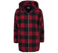 Urban Classics Veste Oversize Check Rouge 2XL Femme