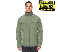 Veste Padded Isolée Confortable Casual Blensons Pour Hommes Olive