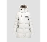 Veste Parka Blanche Pour Femmes Helly Hansen W Adore Puffy Parka 53205-824 S