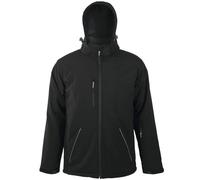 Veste Parka Softshell Doublée Et Matelassée - 46604 - Noir