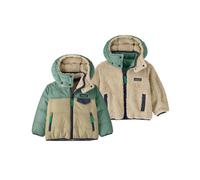 Veste PATAGONIA Baby Reversible Tribbles Hoody (Wheathered stone) Bébé 3T