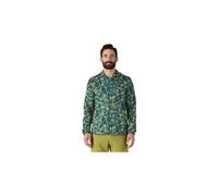 Veste patagonia houdini vert jaune homme