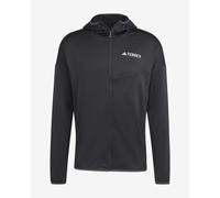 Adidas - Veste polaire chaude et respirante - Xperior Light Fleece Hooded Jacket Black pour Homme - Taille L - Noir Noir L