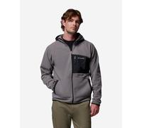 Polaire Fast Trek Overlay Hooded Columbia - City Grey/Black S