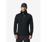 Veste polaire à capuche Houdini Aero Full Zip noir pur - M