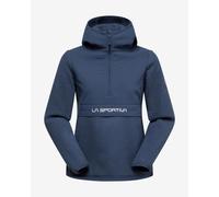 Veste polaire à capuche La Sportiva Guidance Sherpa Half Zip bleu nuit femme - XL