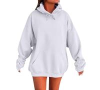 Veste Polaire Ado Citrouille Sportswear Octobre Long Zippe Camionneur Fitness Femme Sweat Zippé Maille Torsade Chic Col Rond Jacket Thermique en Pull Bleu Marine Femme Blanc L