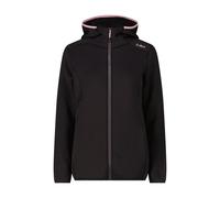Veste polaire CMP JACKET FIX HOOD (ANTRACITE-PINK) Femme D38