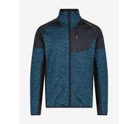 Veste polaire CMP Pile Grid Tech bleu nuit noir - 58