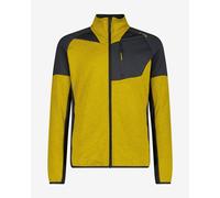 Veste polaire CMP Pile Grid Tech jaune noir - 54