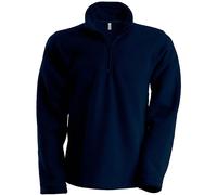 Veste Polaire col zippé Kariban Enzo Bleu 3XL