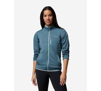 Veste polaire Columbia Essential Hike Grid Fleece Full Zip bleu indigo femme - L