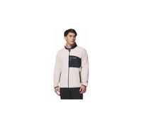 Polaire Columbia Fast Trek Overlay Full Zip blanc crème noir - M