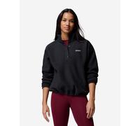 Veste polaire Columbia Jasper Ridge Pebbled Fleece Half Snap noir femme - XS