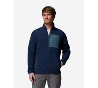 Veste polaire Columbia Jasper Ridge Pebbled Full Zip bleu nuit - L