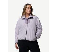 Veste polaire Columbia Sequoia Grove Full Zip Fleece violet clair femme - S