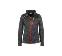 Veste polaire contrecolle femme Peak Mountain Alaika Noir M