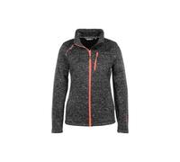 Veste polaire contrecolle femme Peak Mountain Alaika Noir XL