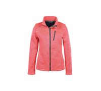 Veste polaire contrecolle femme Peak Mountain Alaika Rouge L