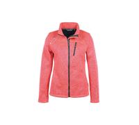 Veste polaire contrecolle femme Peak Mountain Alaika Rouge L