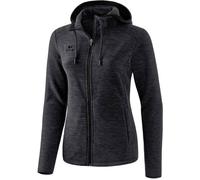 Erima Femme Basic Veste Polaire, Noir Chiné, 36 EU