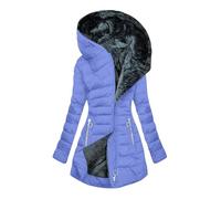 Veste Polaire Femme Parka Manteau à Capuche Hiver éPaissir Parka Polaire Chaude Peluche Grande Taille Manteaux Fille Blousons avec Fermeture à Glissière Doudoune Coupe-Vent Outercoat