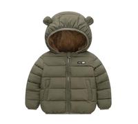 Veste Polaire Fille Manteau Enfant Hiver Chaud Doudoune Parka à Capuche en Fourrure Vestes Chaude d'hiver pour Ado Filles Coupe-vent Coat Manteaux et Blousons Vêtement de Plein Air pour 2-8 Ans